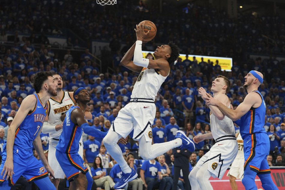 关于掘金主场击败爵士,晋级西部决赛的信息 关于掘金主场击败爵士,晋级西部决赛的信息